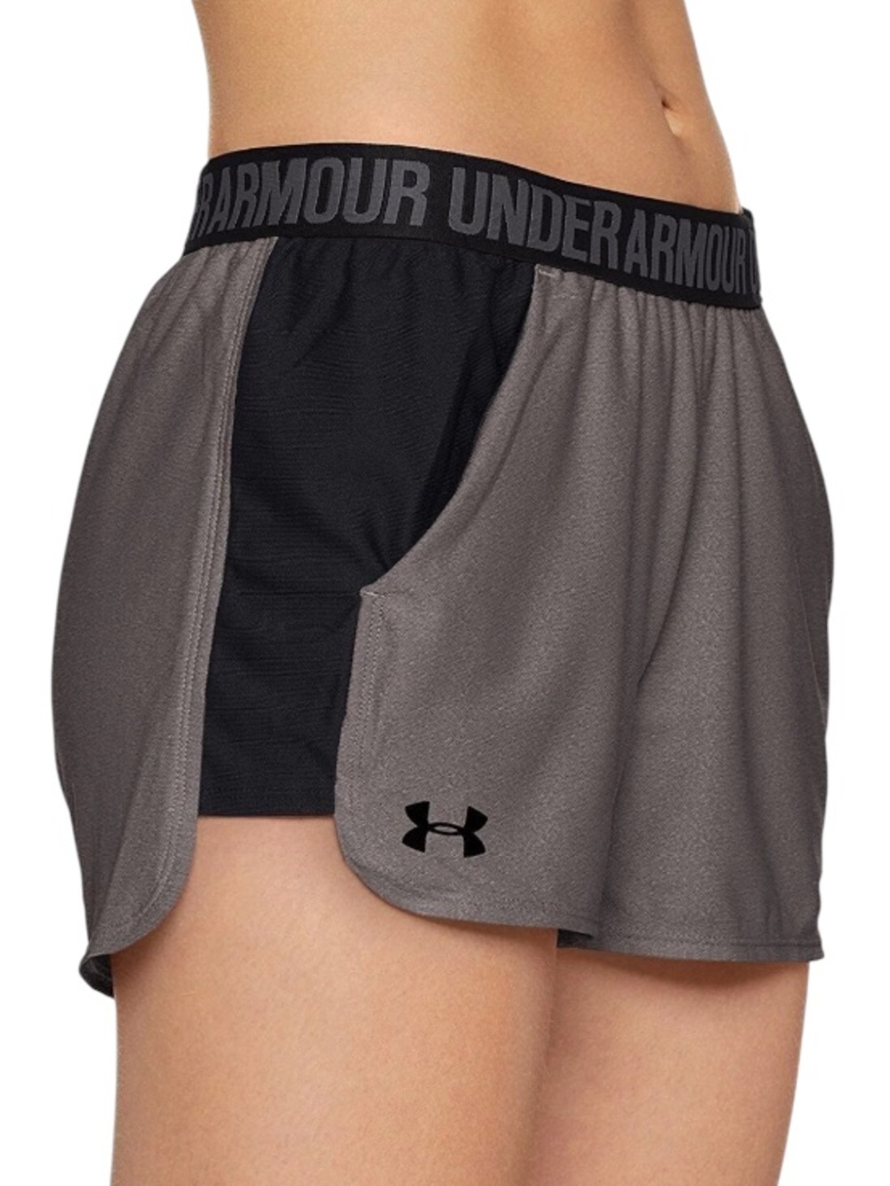 Under Armour Gray Play Up 2.0 Athletic Shorts